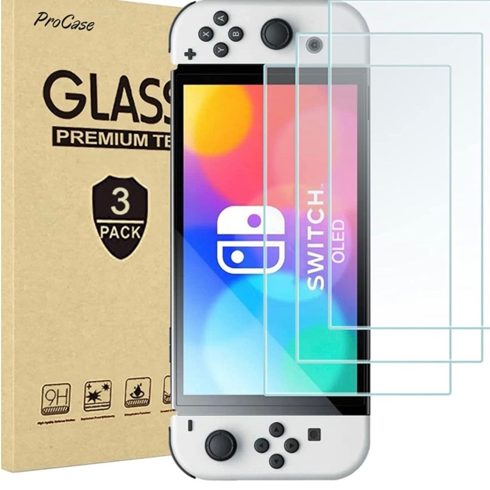 3pks ProCase Screen Protector Compatible with Nintendo Switch